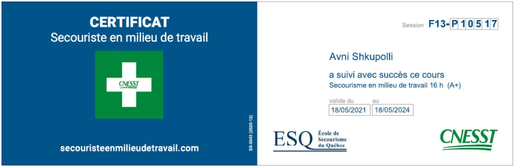 CNESST / ESQ
